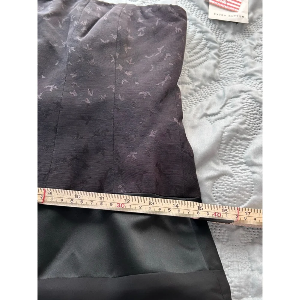 Nicole Miller Black Strapless Evening Gown Dress Size 0 NWT - Picture 14 of 16